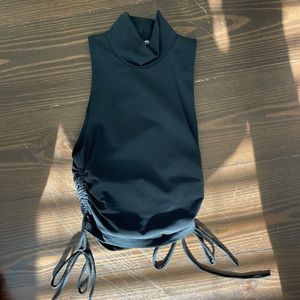 Zara high neck tank top